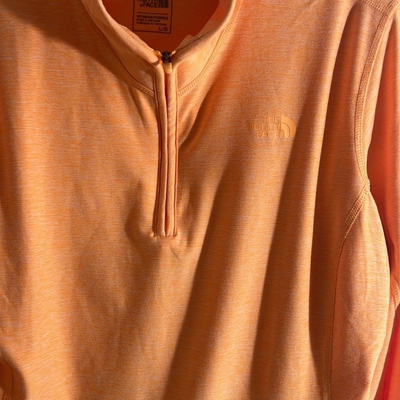 The North Face Pullover Cleese quarter zip hiking outdoors women’s Sz L Gorpcore - Picture 4 of 12
